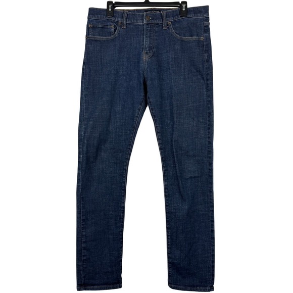 Lucky Brand Other - Lucky Brand 110 SLIM Blue Jeans Mens 34x32 Cotton STRETCH Dark Wash Denim